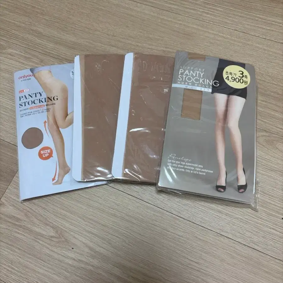 새상품 팬티스타킹 6개 (살구색, 베이지)