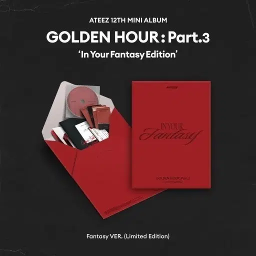 개봉o 포카x)에이티즈 인유어판타지 리미티드 앨범 ateez in your fantasy limited album