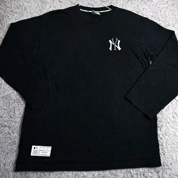(H)MLB 뉴욕 양키스 긴팔 티셔츠 블랙 XL