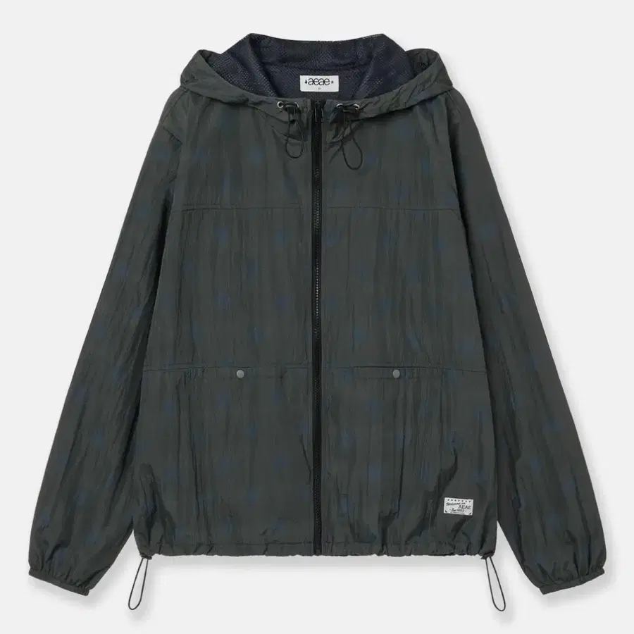 Aeae DOT HOOD JUMPER [CHARCOAL]