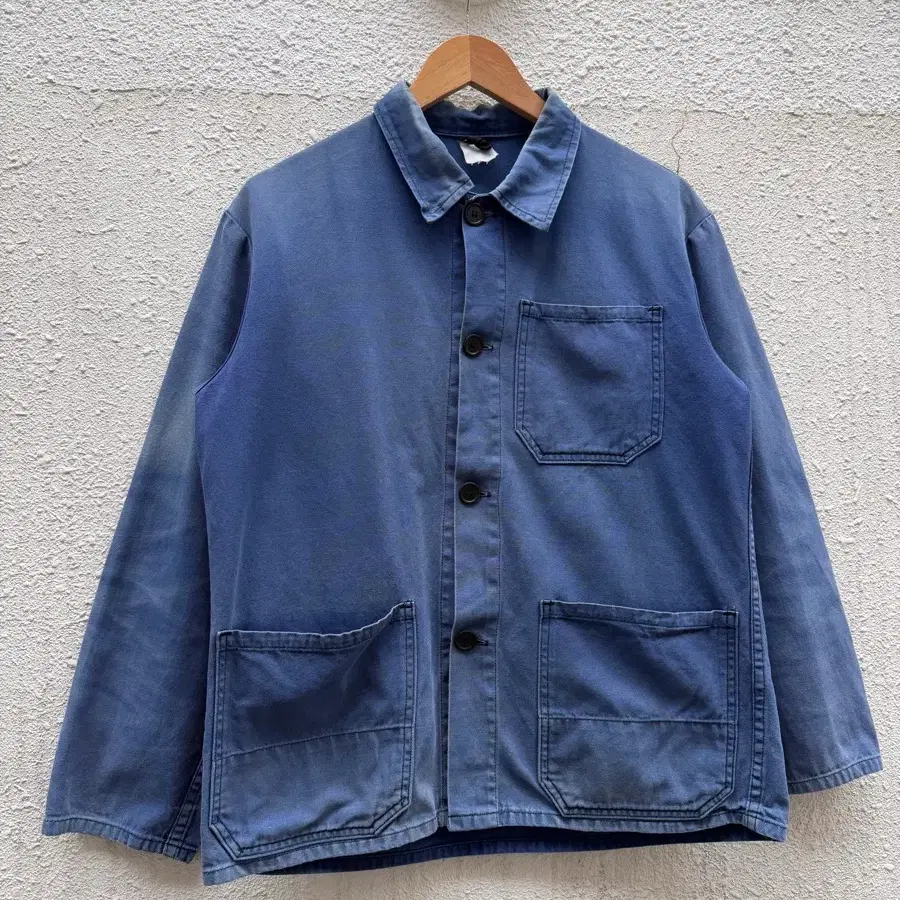 SUN FADED NATURAL WASHED 70s FRENCH WORK JACKET 페이딩 프렌치워크자켓