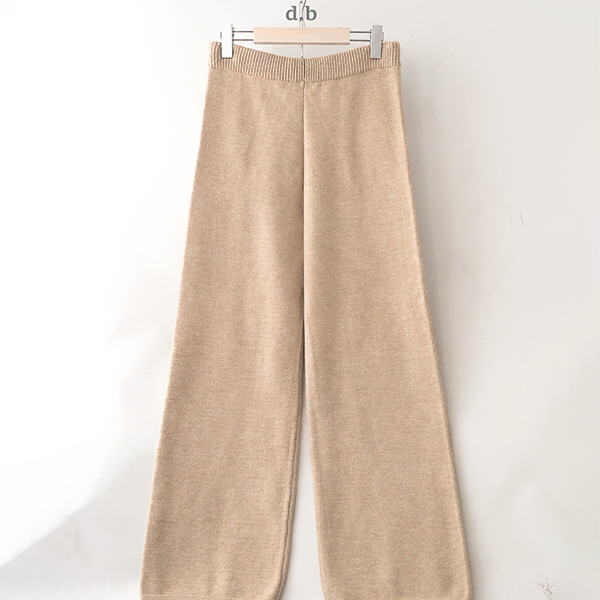55-날66/ 총장98CM 롱니트 바지