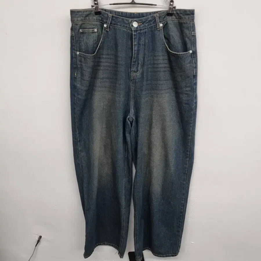 [34 inch] LEMAIN SWXOND 워싱 데님 팬츠 청바지
