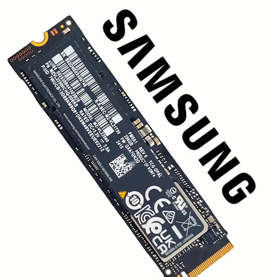 삼성 PM9A1 M.2 NVMe 256GB SSD Gen4 벌크 노트북 데스크탑