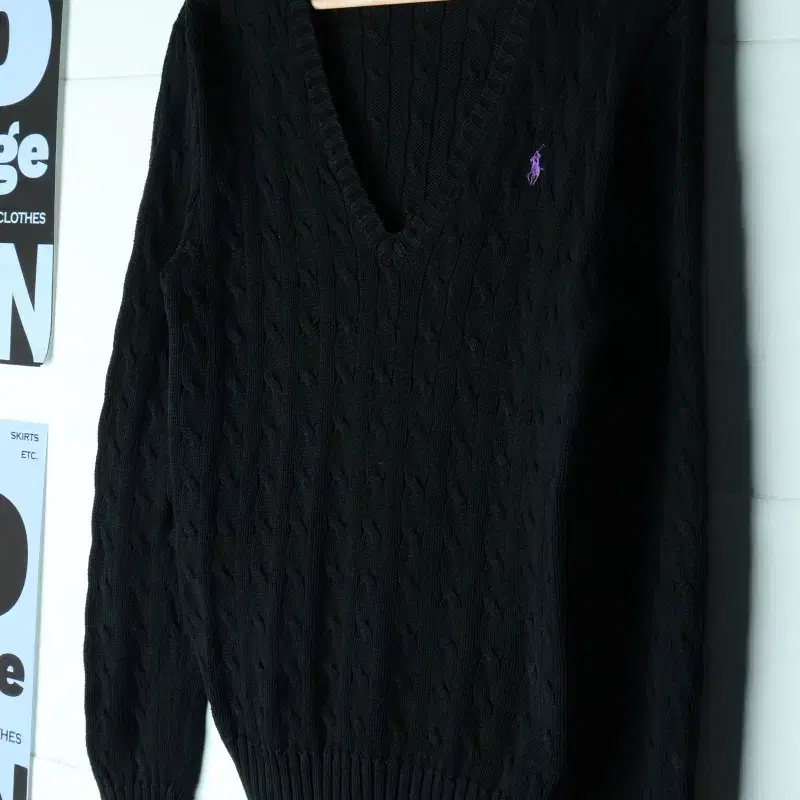 W(XL-2XL) 폴로 랄프로렌 니트 90S 년대 USA-H40583