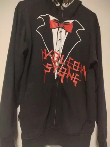 VOLCOM 집업 후드티 드라큘라 블랙 S