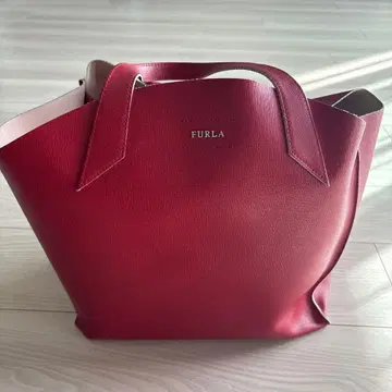 FURLA 토트백 레드