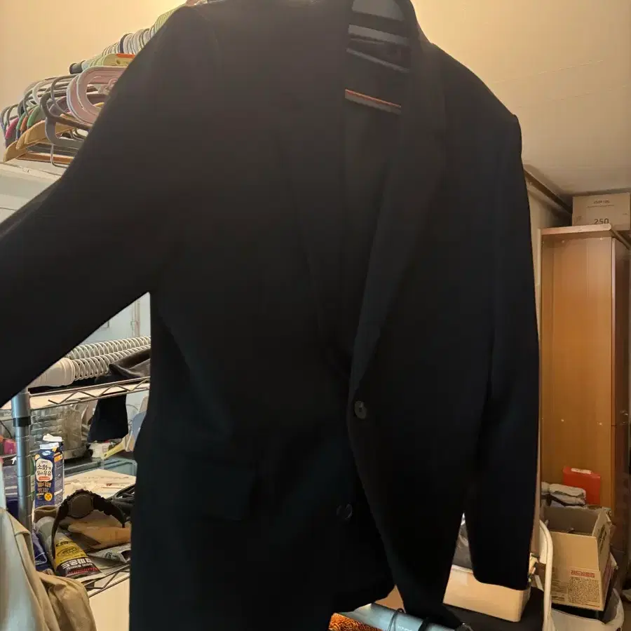 지오다노 블랙 정장 자켓 L