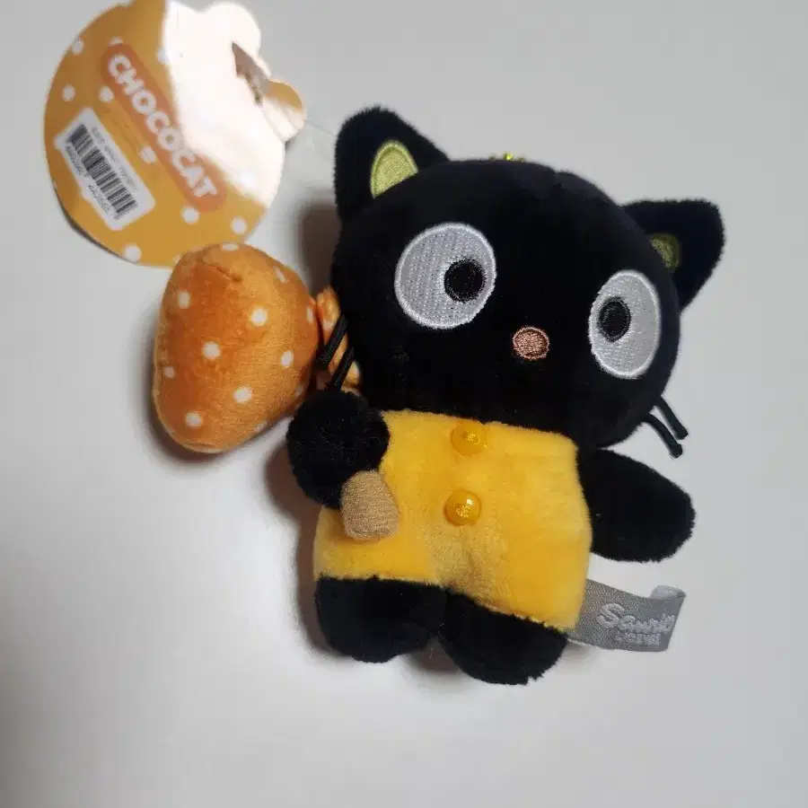 초코캣 봉제인형 옐로우