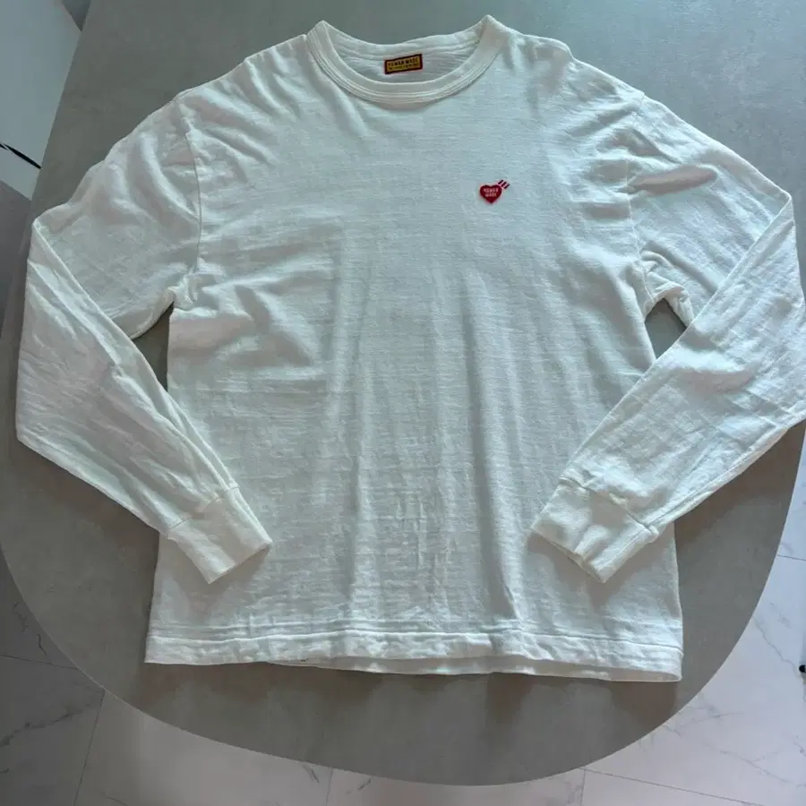 휴먼메이드 하트 롱슬리브 티셔츠 XL