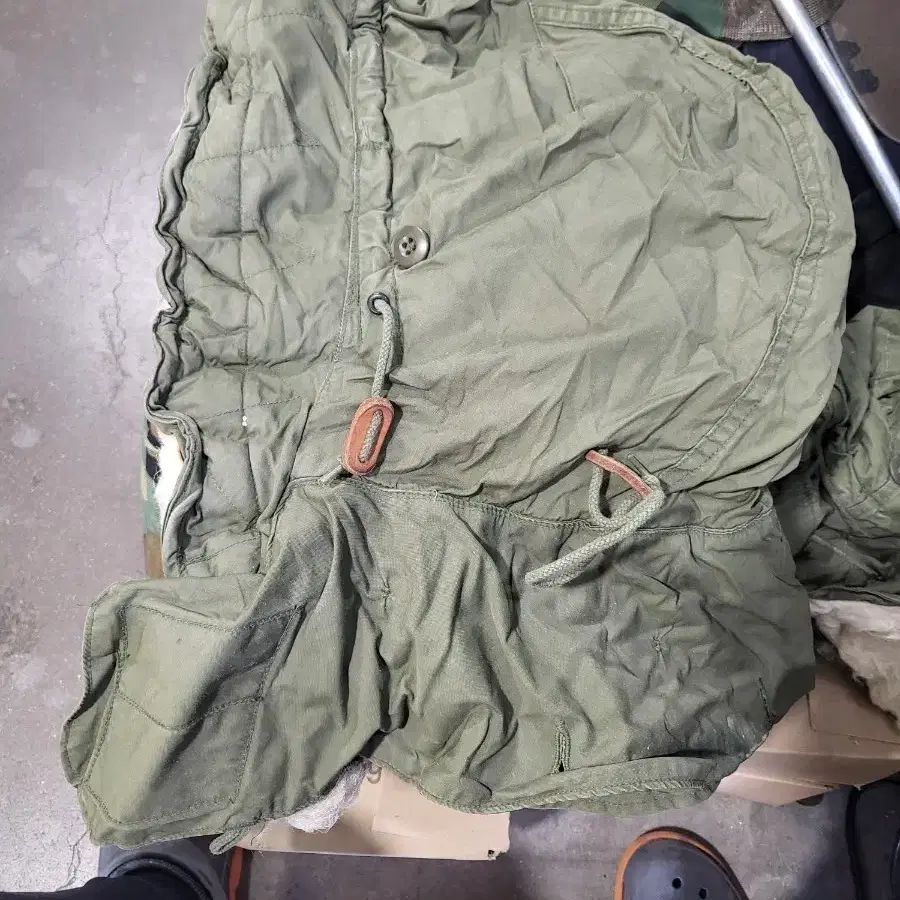 M-65 필드 코트 후드 퍼프 후드 OG-107