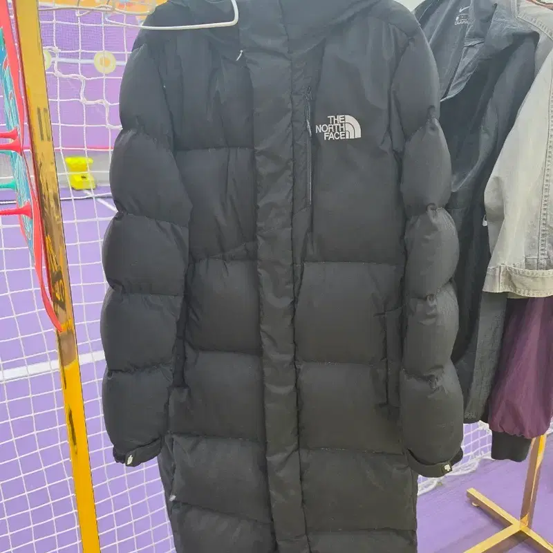 노스페이스 롱패딩 블랙