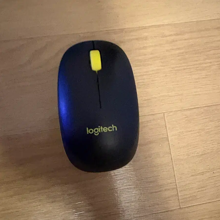 로지텍 무선 마우스 M238 옐로우