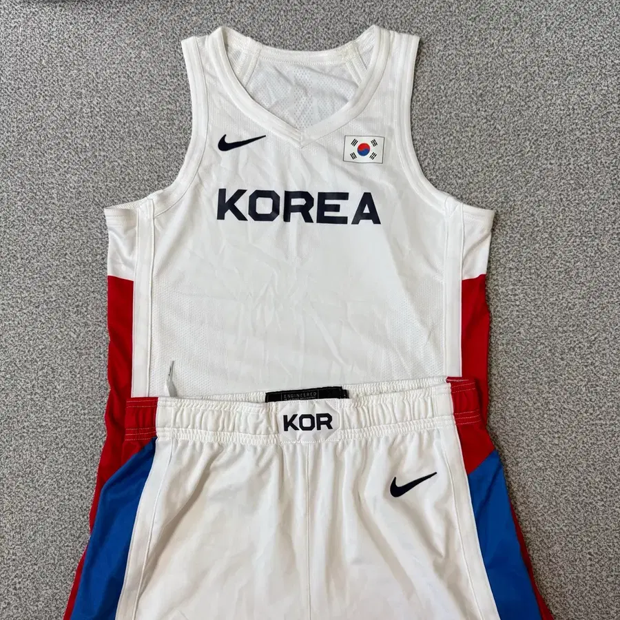 나이키 국가대표 농구져지 세트