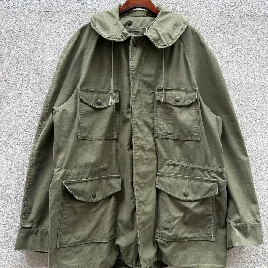 60s VIETNAM WAR USAF OG-107 ROUND COLLAR 60s 미공군 필드자켓