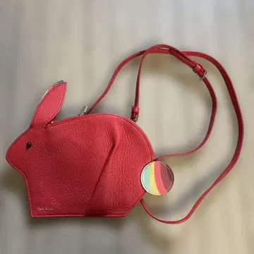 Paul Smith 토끼 숄더 파우치 레드 빨간색