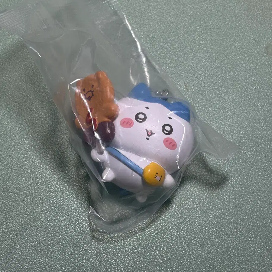 먼작귀 하치와레 메지루시 피규어 키링