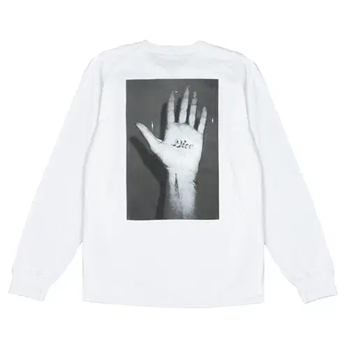 [새상품] 퍼킹어썸 티셔츠 M사이즈 Dice Hand LS Tee-White