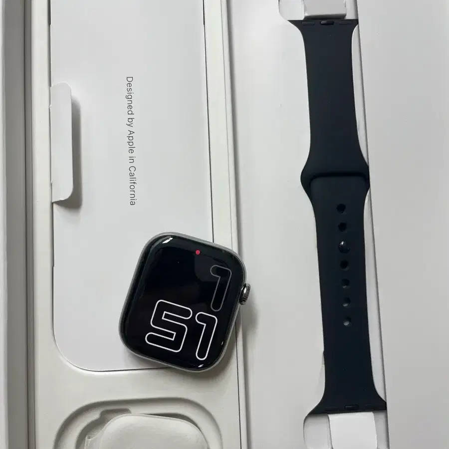 애플워치10티타늄 42mm 내추럴 SS급