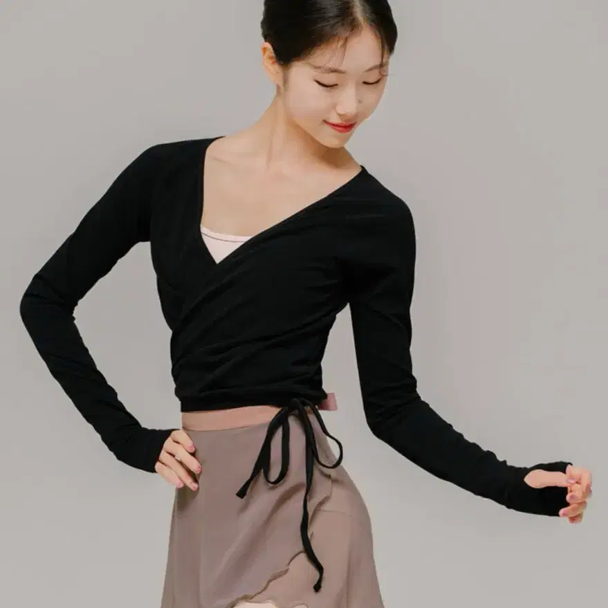 [발레시모] 발레 스커트 / 로맨틱 그레이