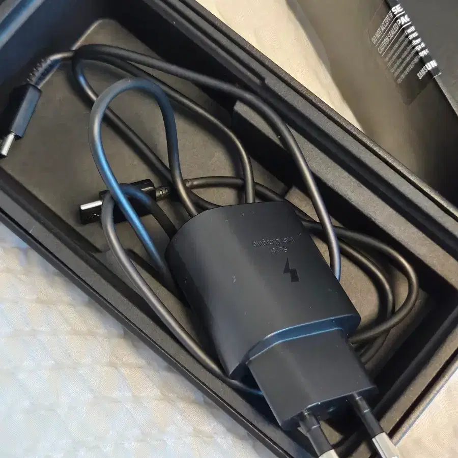 삼성 정품 고속 충전기 USB-C 케이블 어뎁터 세트 포함