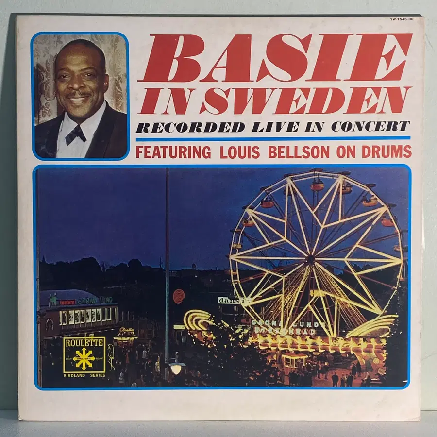 (수입중고LP-재즈) Count Basie (Feat. Louis Bellson) -Basie In Sweden
