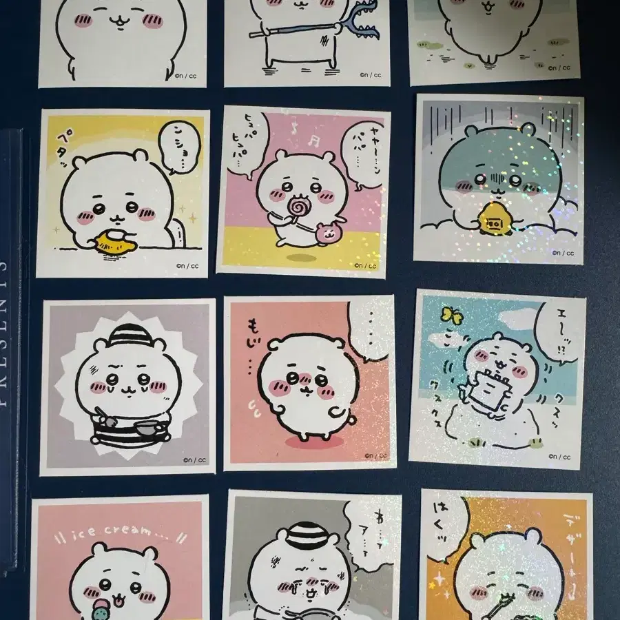 치이카와 엔스카이 껌 스티커