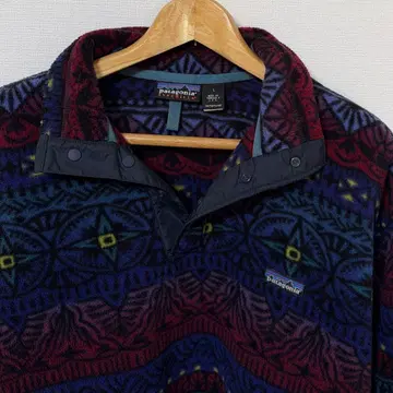 컨디션 최상 1997 Patagonia 신틸라 스냅 t 아스 아스테카 L 민족