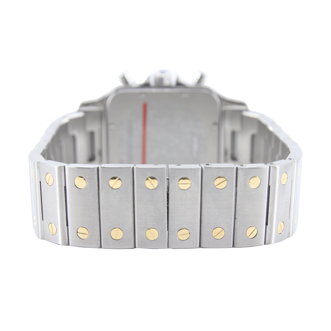 까르띠에 산토스 갈베 크로노플렉스 29mm W20042C4 사진 7