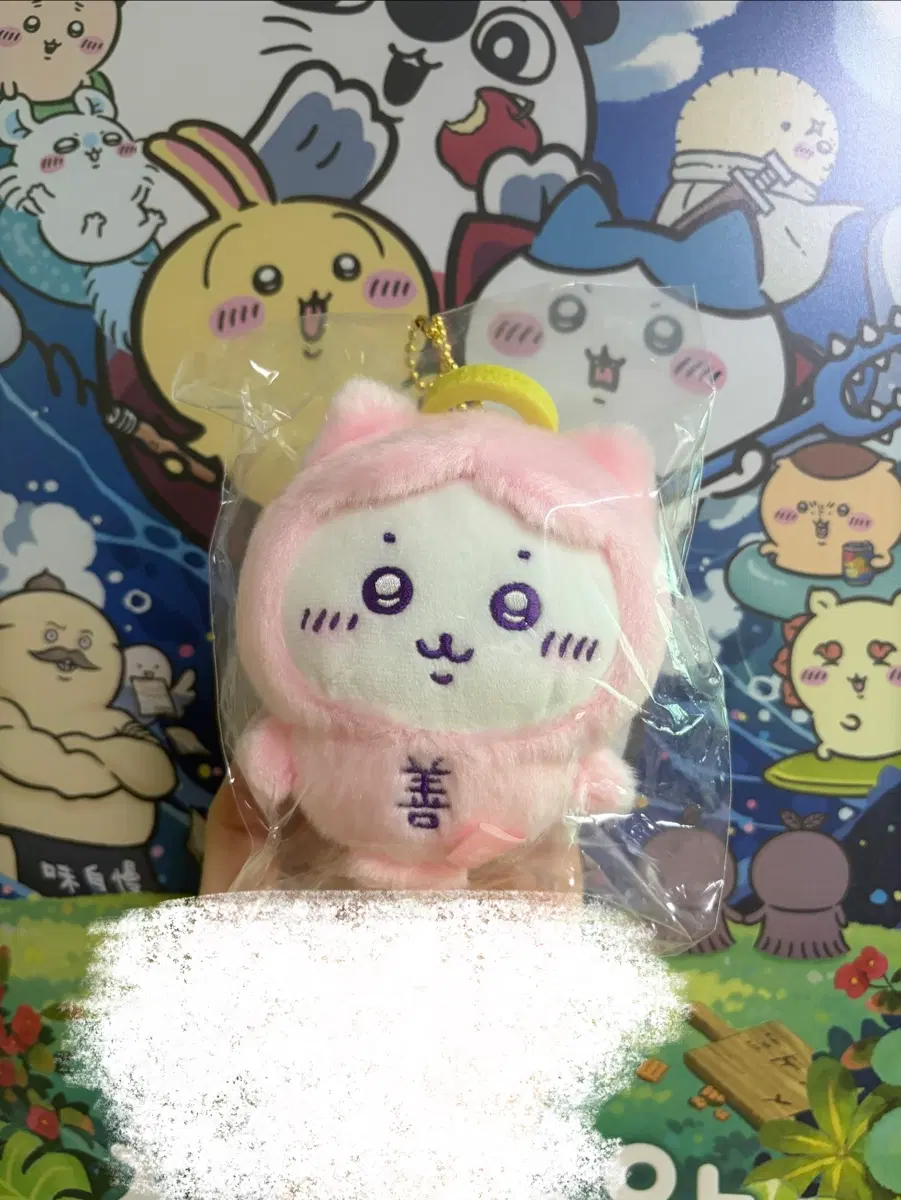 Chiikawa Hachiware Baby Angel Mascot Doll