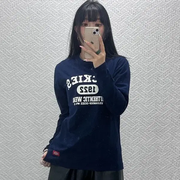 디키즈 Y2K 레트로 00's 레터링 롱슬리브 M S00016