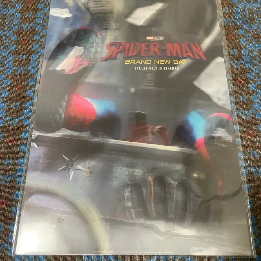 스파이더맨 브랜드 뉴 데이 5주차 3D 렌티큘러 포스터
