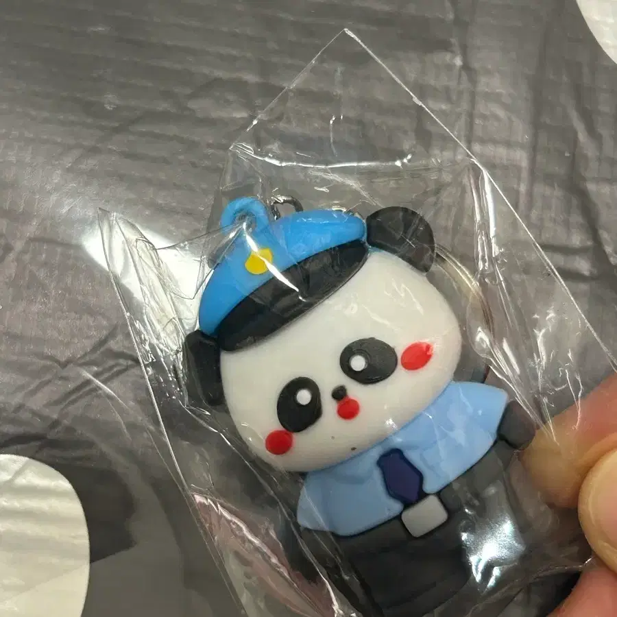 경찰판다 키링