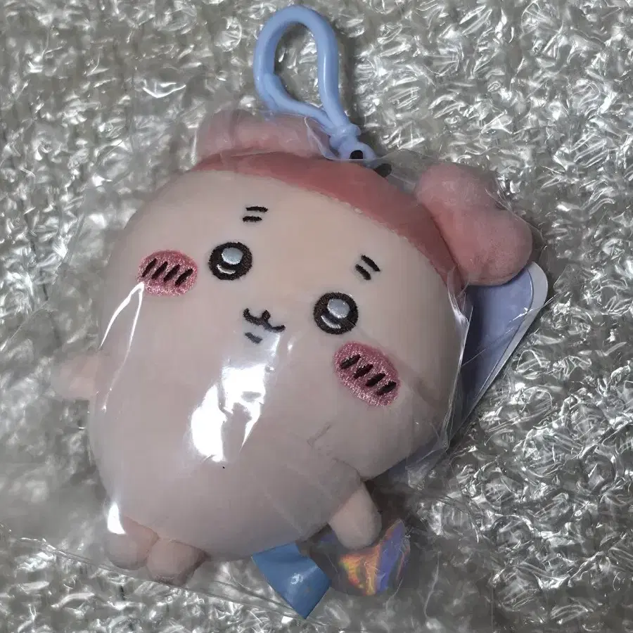 먼작귀 치이카와 기본 말랑발 카니 마스코트 인형 키링 미개봉 새상품