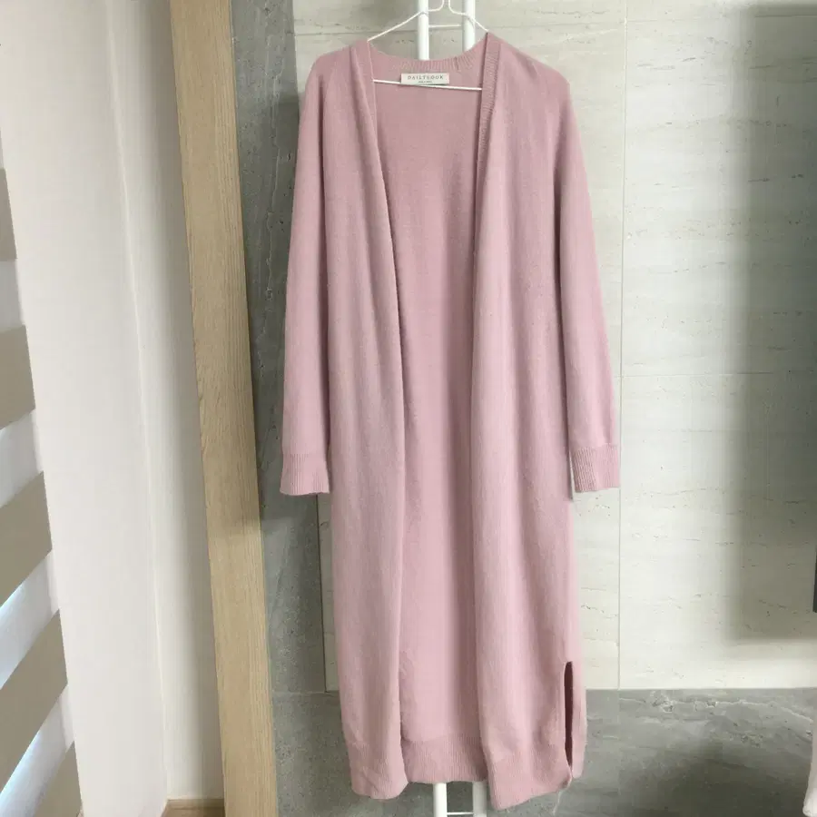 데일리룩 울 롱 가디건 S