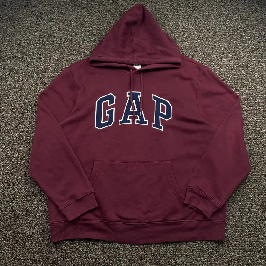 Gap 갭 버건디 후드티