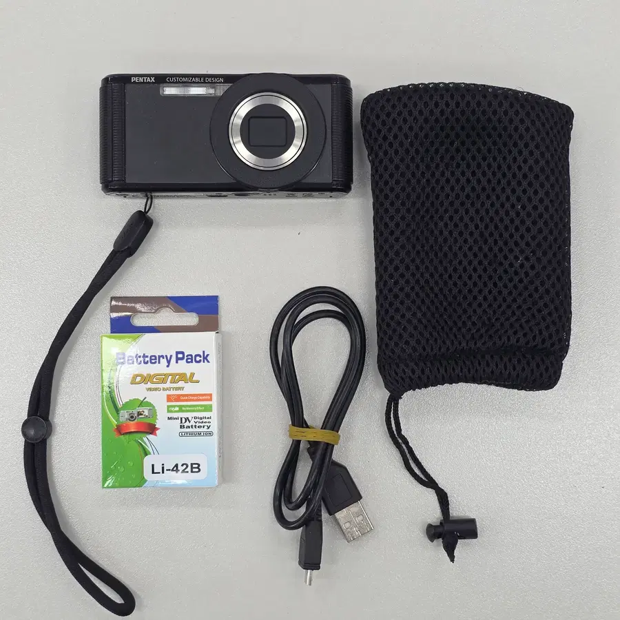 펜탁스 Optio LS465 초슬림 빈티지 디지털 카메라