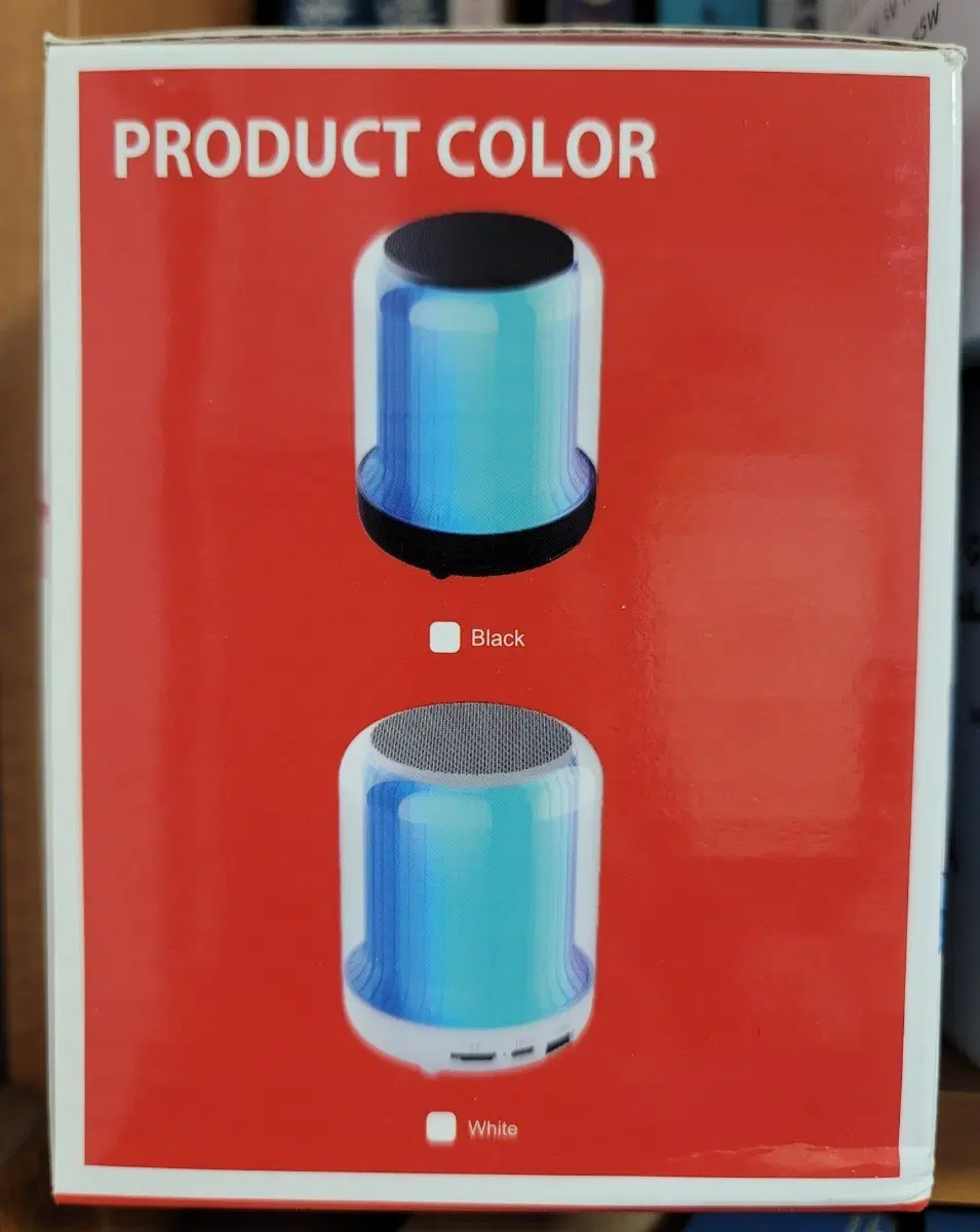 (New Product) Bluetooth Speaker 1 item (Cup color changes with temperature)