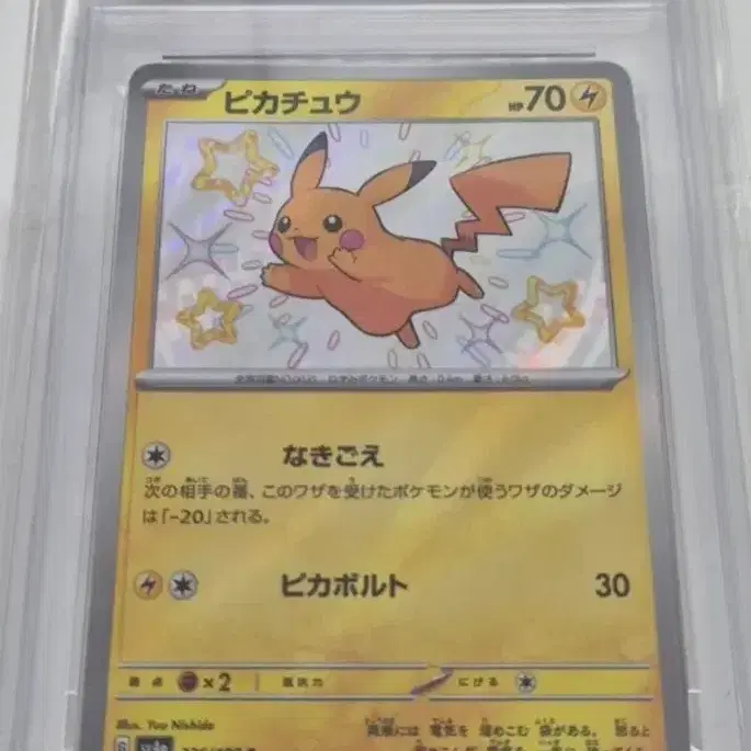 포켓몬 샤이니 피카츄 psa 10
