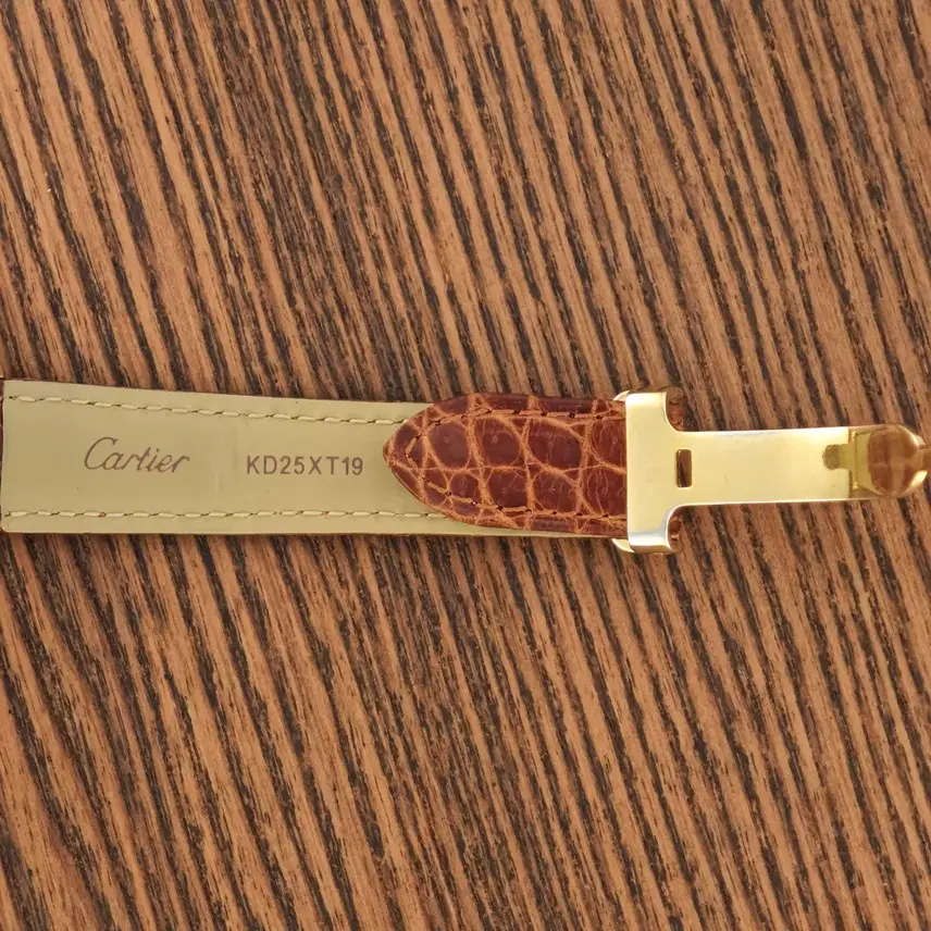 까르띠에 Cartier Must de Cartier Tank Vermeil Ref. 1613 시계 사진 8