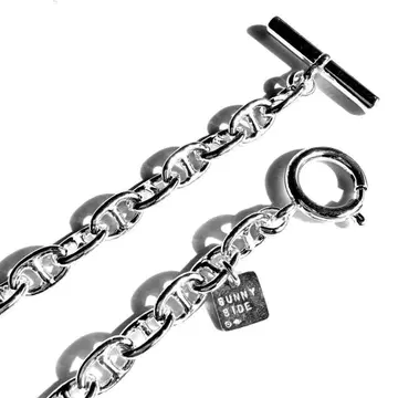 Sunny Side Small Anchor Chain Necklace