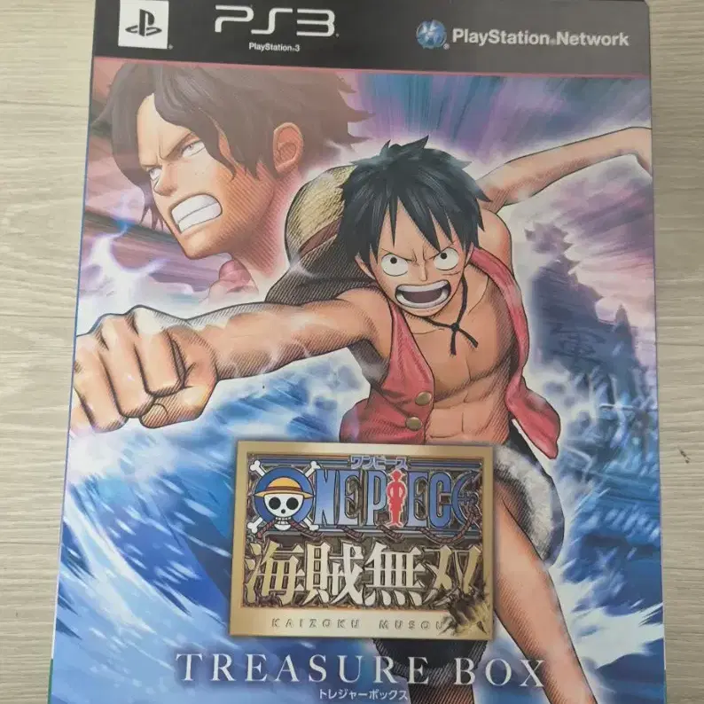 ps3 원피스 해적무쌍 트레저 박스 한정판 패키지