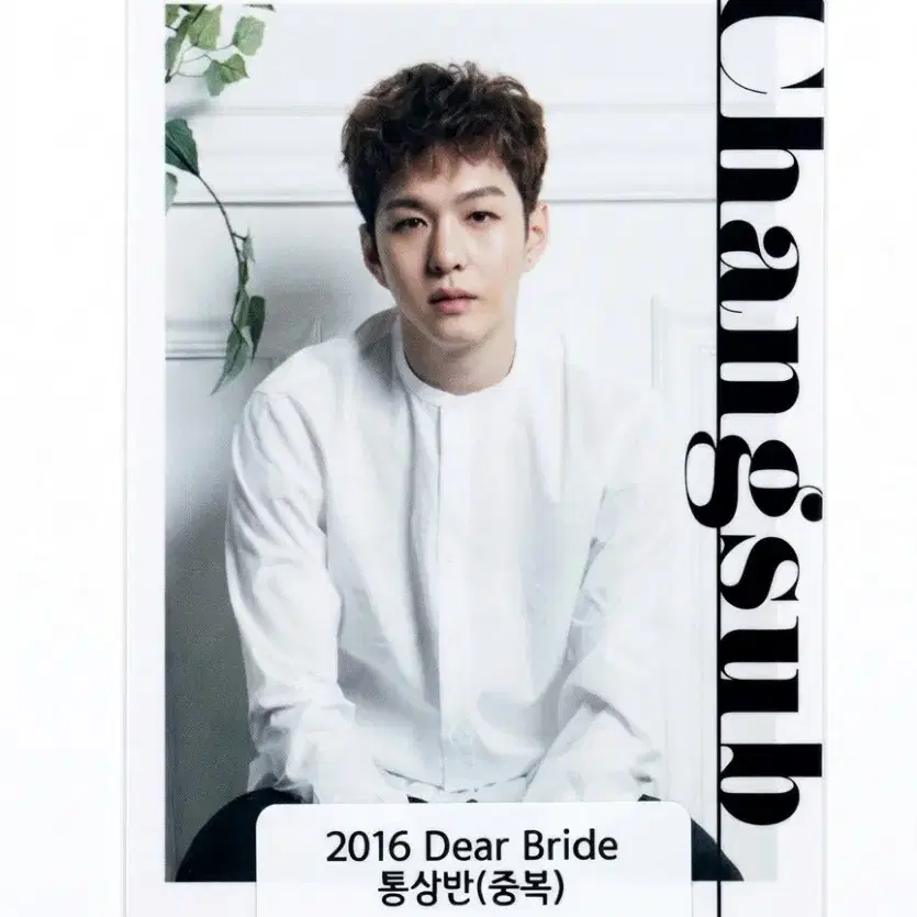 이창섭 비투비 dear bride 일본앨범 통상반 포카