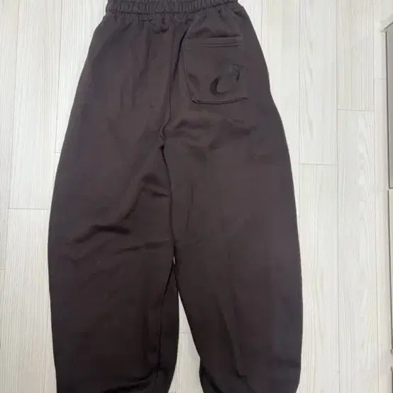 벌룬핏 와이드팬츠 갈색