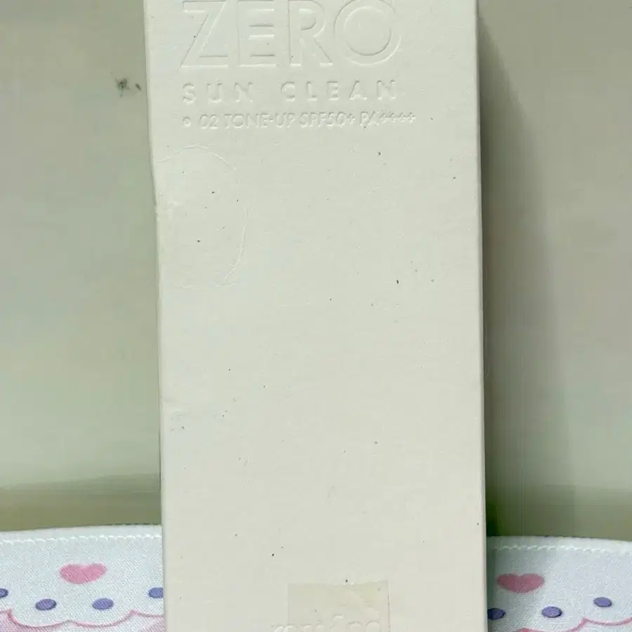 (미개봉) 롬앤 제로 선 클린 02 톤업 선크림 50ml