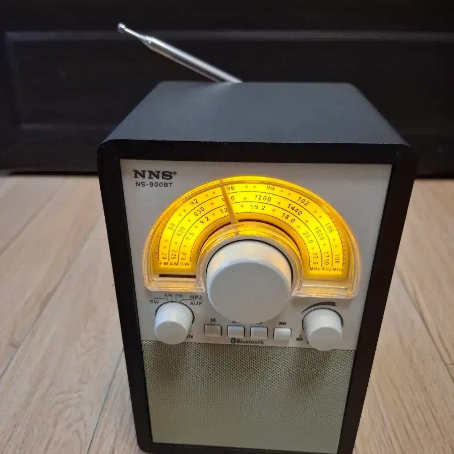 레트로 앤틱 스타일 FM 라디오 MP3 블루투스 스피커