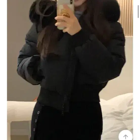 소녀레시피 패딩 블랙 (5회착용)