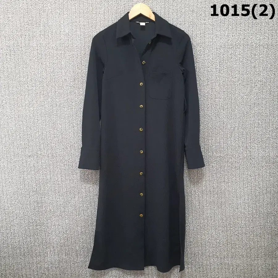 에이치엔엠 검정색 셔츠 원피스 eur32
