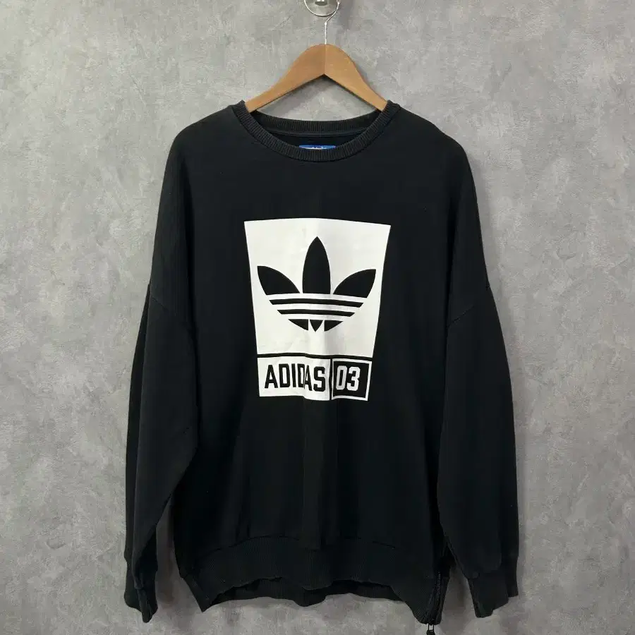 아디다스 블랙 2XL 맨투맨