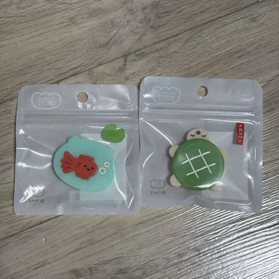 후카후카스튜디오 메론빵거북이, 어항 그립톡 미개봉